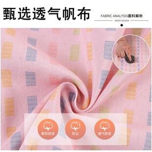 帆布罩衣女新款防污耐脏长袖围裙厨房家用做饭围腰餐饮专用工作服