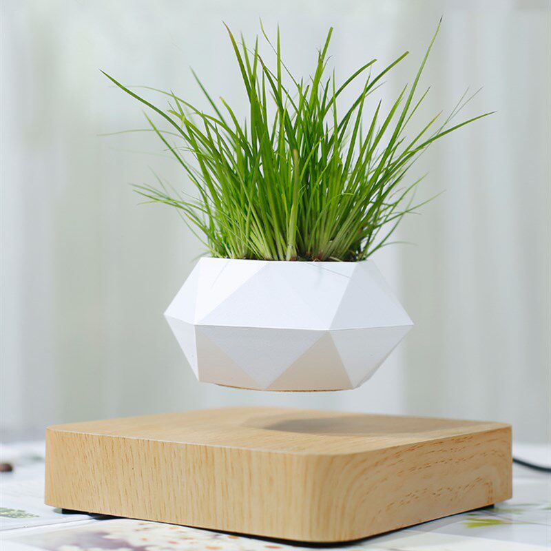 磁悬浮简约创意客厅招财摆件植物盆栽领导女男朋友生日毕业礼物品