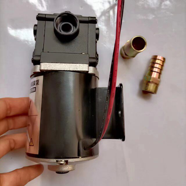 货车淋水24V12V增压泵汽车改装混合电动水油泵自抽自吸泵4分接口