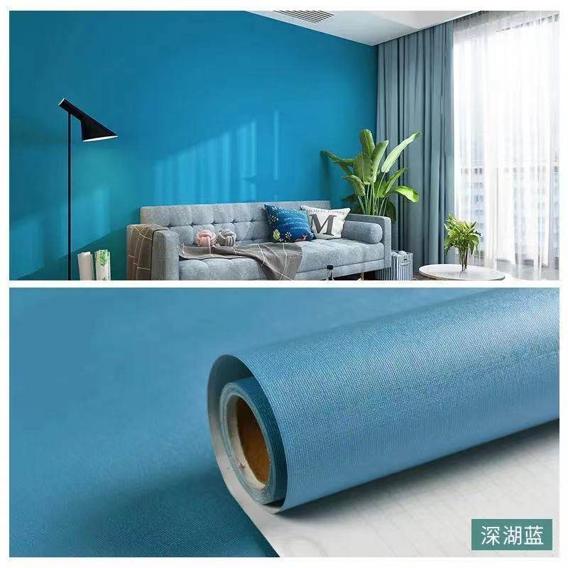 pvc墙纸自粘100米大卷防水加厚卧室温馨客厅背景墙面装饰壁纸自贴