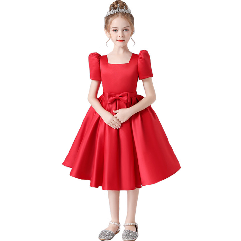 2021新款儿童锻面婚纱公主裙高定女童走秀主持人钢琴表演出晚礼服,童装/婴儿装/亲子装,儿童礼服,淘宝优惠券,粉丝福利购,淘宝优惠卷