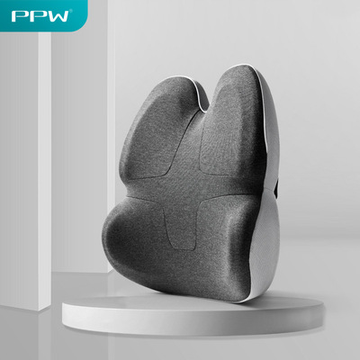 PPW护腰靠垫办公室腰靠腰部座椅靠背垫孕妇椅子久坐腰垫靠枕腰枕