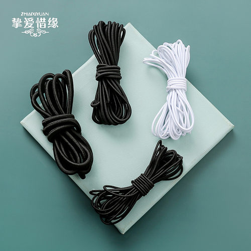 高弹力绳松紧带耐用细粗躺椅绳跳橡皮筋老式橡筋圆形牛筋裤子裤头