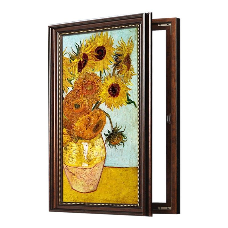 网红定做美式电表箱消防栓免打孔走廊过道电梯口入户玄关风景装饰,家居饰品,现代装饰画,淘宝优惠券,粉丝福利购,淘宝优惠卷