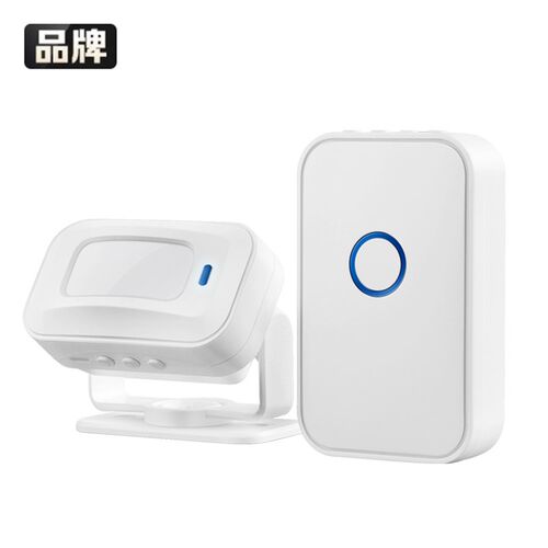 门口欢迎光临感应器店铺进门提醒你好语音提示报警器超市迎宾门铃