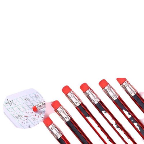 Pencils for elementary school students, with eraser caps, he