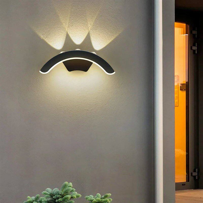 Outdoor Wall Light Waterproof IP66 Outdoor Lighting Porch Sc - 实物图