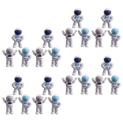 24 Pcs Astronaut Eraser Gift Erasers Bulk Small Lovely Mini