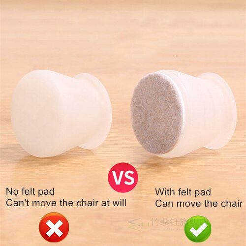 816pcs Movable Chair Leg Caps Rubber Feet Protector Table F