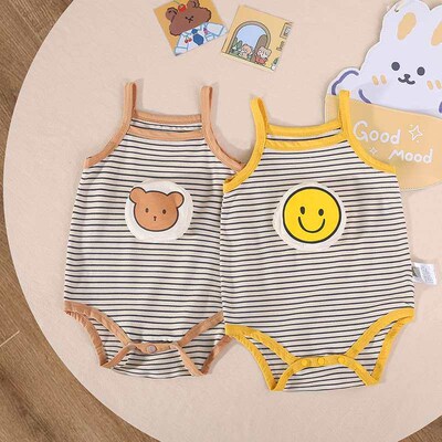 Babys Fat Clothes Summer Strap troangle Climbing Clothes Th
