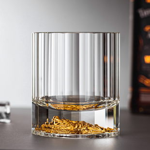啤酒杯装 威士忌酒杯家用欧式 水晶玻璃洋酒杯子创意高端酒吧个性