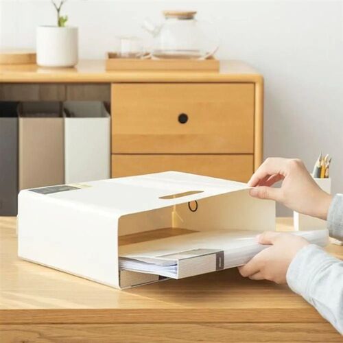Gifts Plastic File Box Large Capacity Foldable A4 Storage Bo