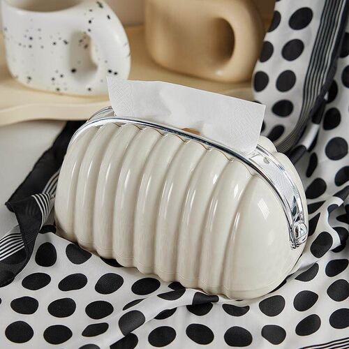 Elegant UQ Tissue Box for Living Room - High-end Tissue Disp