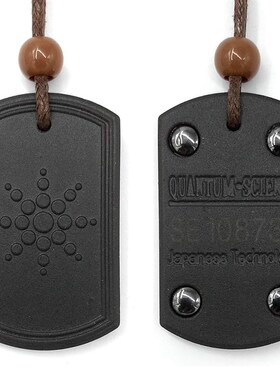 Anti EMF Radiation Protection Pendant Tourmaline 2300 Negat