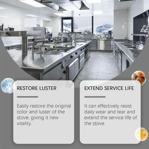 Jakehoe Stove Polish - Heavy Duty Cleaner for Kitchen Stoves