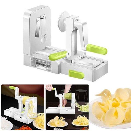Foldable Vegetable Spiralizer with Extra Blade Box Food