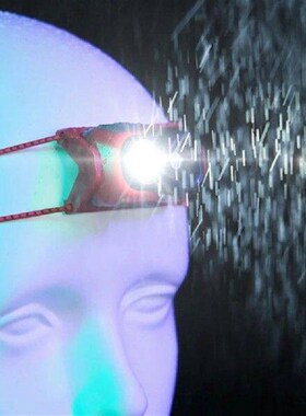 Portable Head Lamp Flashlight Intelligent Waving Sensor