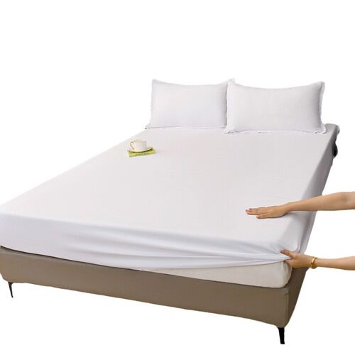 Solid lor Washed tton Sanding Bed ver Single Double Non-slip