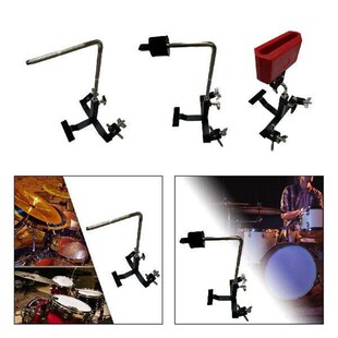 Cowbell Clamp Percussion Pedal Mount for Musical Instrument