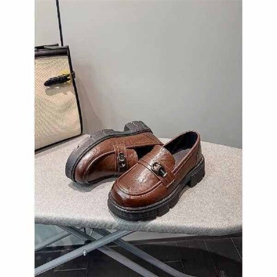 Uncle MJ ~ Platform Heel Loafers Women British Sle New
