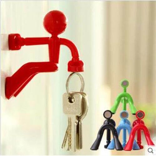 Cartoon wall climber magnet Key organizer artifact refrigera