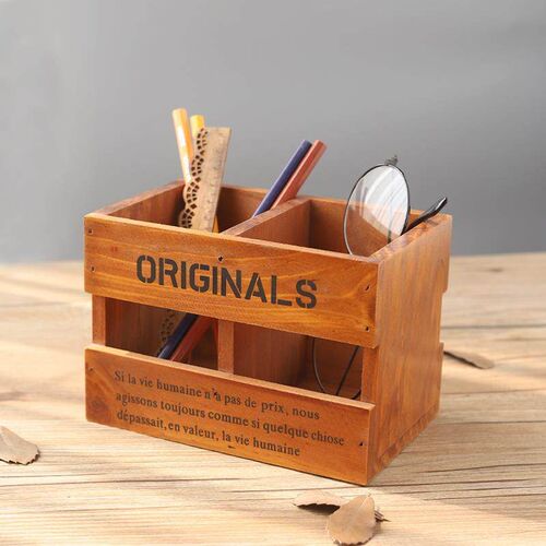 Retro wooden crate solid wood storage box wooden frame box
