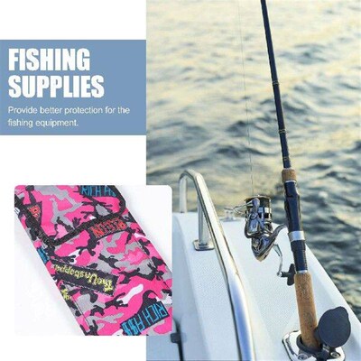 Reel Rod Portable Fishing Bag Pink Tote Tools Organizer