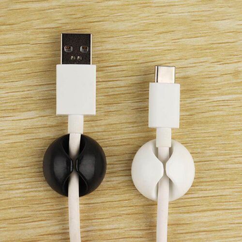Circular Cable Organizer for Data Cables, Desk Organization,
