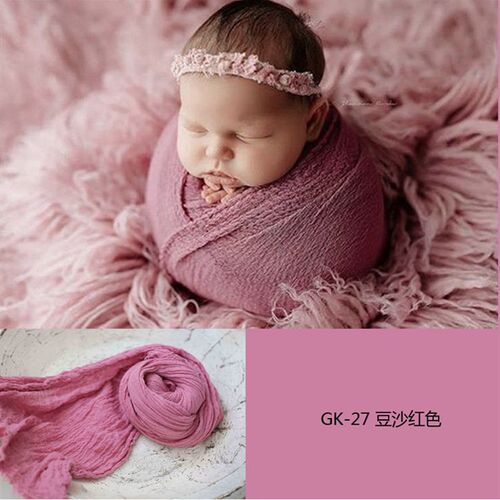 32-color Newborn Photography Props Soft High  Sretchable  Wr