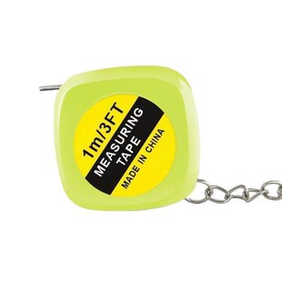 Mini 1-meter Steel Tape Measure, Portable and Compact, Easy