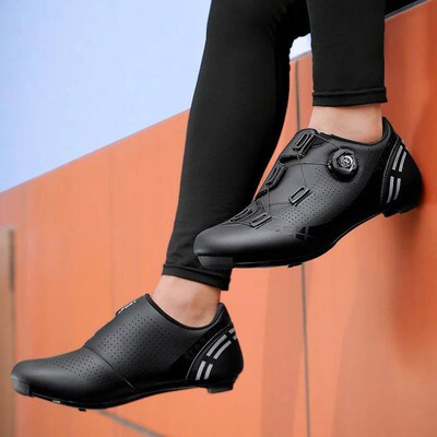 Mens Cycling Shoes Compatible with Pelaton Road Bike Pelaton