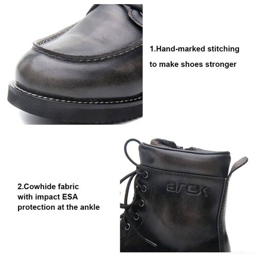 Motorcycle Riding Boots Racing Off-road Vintage Martin Boots