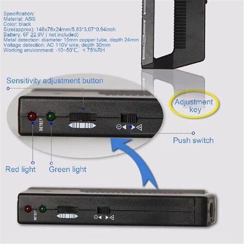 Stud Finder Metal Detector AC Voltage Scanner Timber Wood