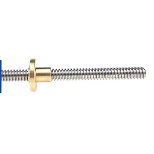 304 stainless steel T8 lead screw stepper motor lead2mm 4mm