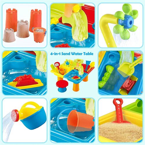 Beach Table Sand Play Toys Children Outdoor Games Baby Water