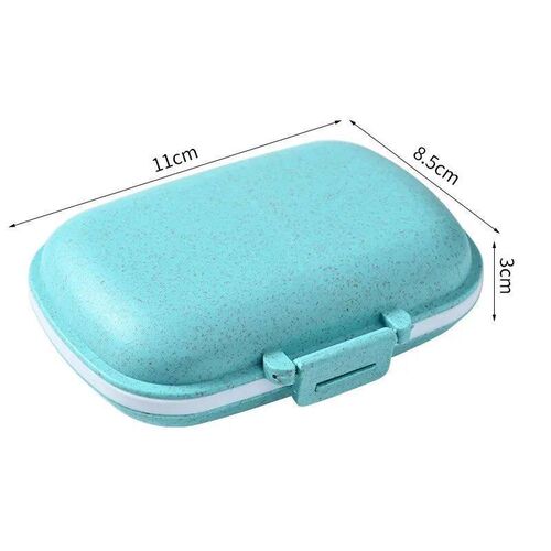 Mini Portable Pills Organizer Case 3 Grids PillBox Tablet St