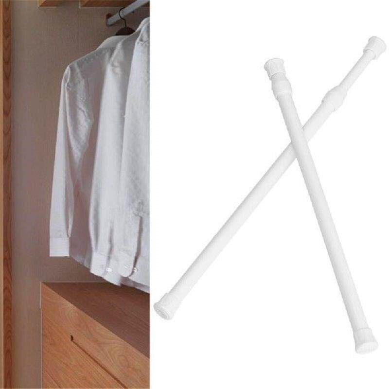 Adjustable Household Loaded Hanger Spring Load Hanging Rods - 实物图