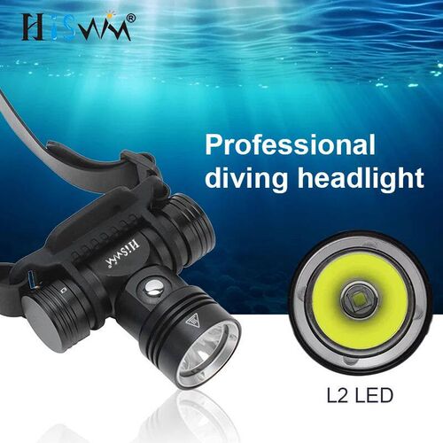 HISWN DH01 Professional diving headlight IPX8 Waterproof L2