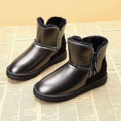 Snow Boots Womens 2022 New Plus Velvet Thick Ankel Waterpro