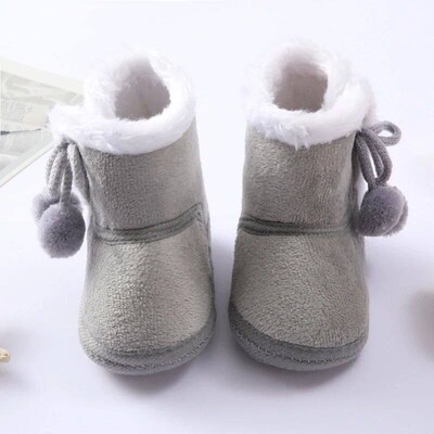 Baywell Autumn Winter Warm Newborn Boots 1 Year baby Girls B