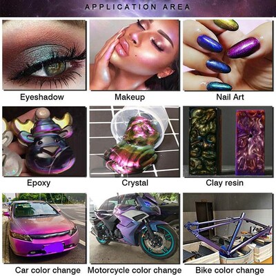 10G Car Spray Paint Color Change Chameleon Paint Powder Odor