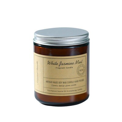3  x 4  Citronella Scented Pillar Candle Natural Wax 95hours