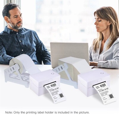 Label Holder for 4x6 Shipping Labels Printer Rolls and Fanfo