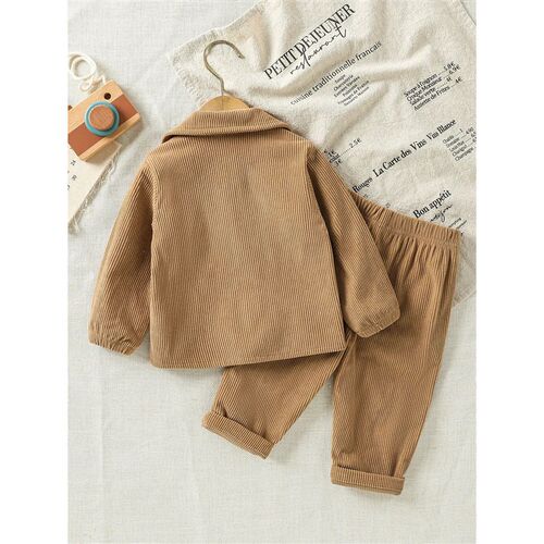 Baby Clothing Solid Set 2025 Autumn Winter New Baby Boys Lo