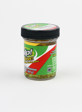 贝克力Berkley瓶装叉尾软饵3厘米假饵路亚黑坑钓鱼诱鱼太阳鱼根钓