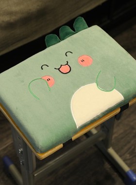 记忆棉加厚学生坐垫长方形椅子屁股垫凳子垫教室宿舍久坐舒适椅垫