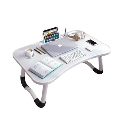 Foldable notebook student dorCmitory study table bed desk