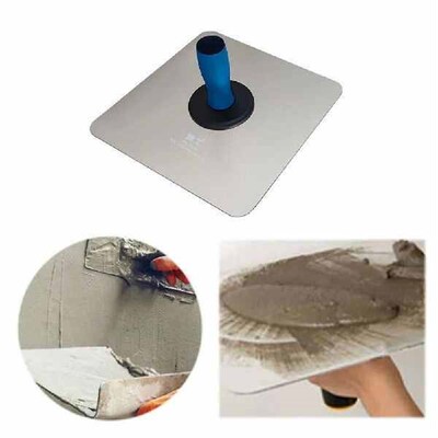 Plaster Mortar Board Holder with Soft Grip Handle Finishing