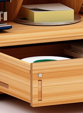 Wooden Multi-function Desktop Pen Holde 5 Layer Desk Organiz