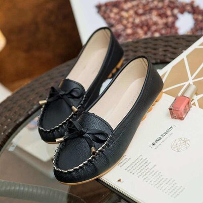women casual doug shoe flats driving shoes bows mother shoes